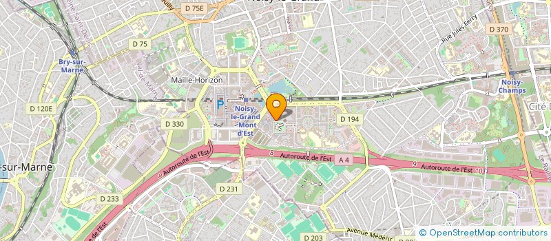 localisation de l'entreprise MULLA CORP SAS à NOISY-LE-GRAND