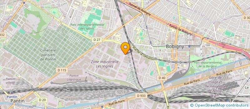 localisation de l'entreprise MULLAI STORE  BOBIGNY