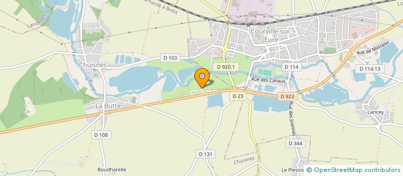 localisation de l'entreprise MULLER à CHUISNES