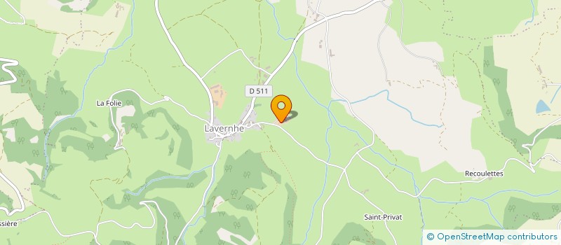 localisation de l'entreprise MULLER  SEVERAC D'AVEYRON