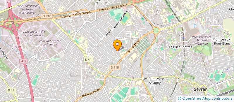 localisation de l'entreprise MULLER EXPANSION à AULNAY-SOUS-BOIS