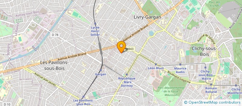 localisation de l'entreprise MULLER                        MARCE  LIVRY-GARGAN