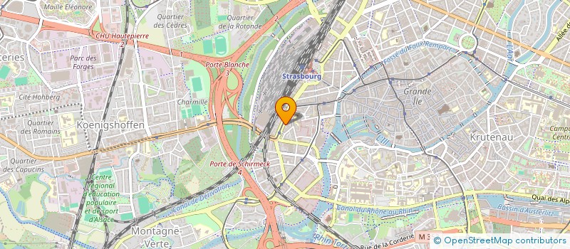 localisation de l'entreprise MULLER MAURICE à STRASBOURG