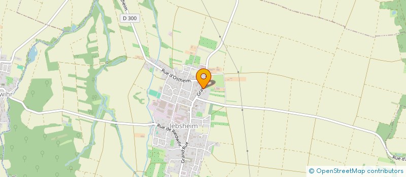 localisation de l'entreprise MULLER & MEYER BTP  JEBSHEIM