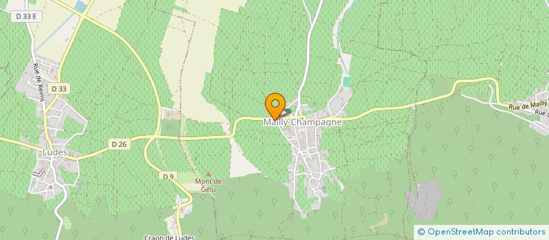 localisation de l'entreprise MULLER-PEREIRA  MAILLY-CHAMPAGNE