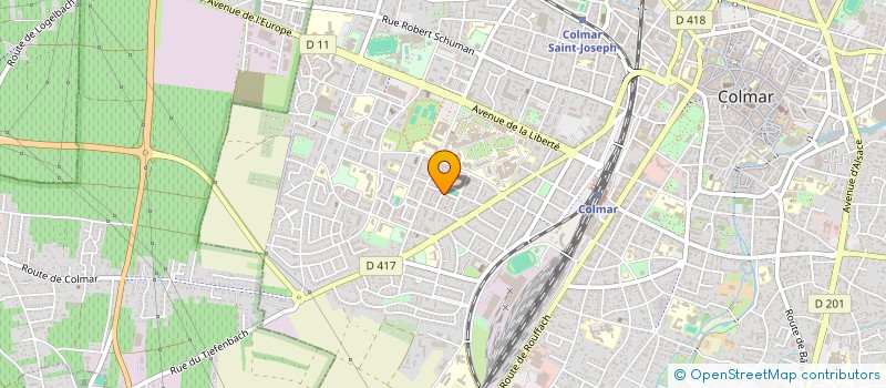 localisation de l'entreprise MULLER PLAYGROUND  COLMAR