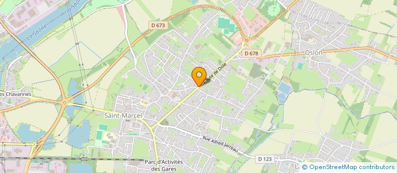 localisation de l'entreprise MULLER SA à ALLERIOT