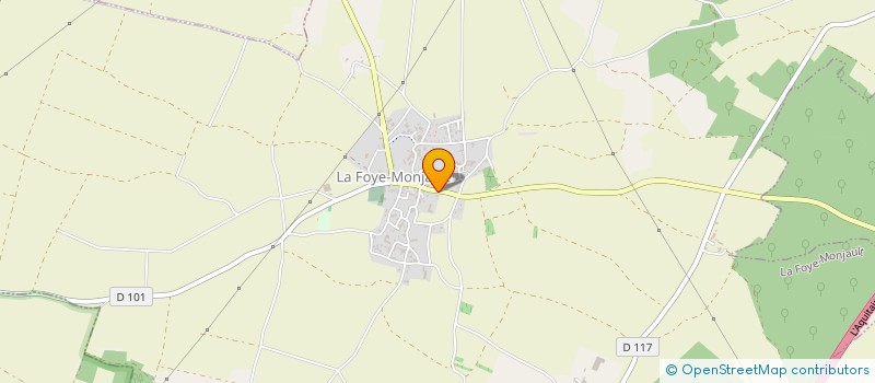 localisation de l'entreprise MULLERBARTEL  LA FOYE-MONJAULT