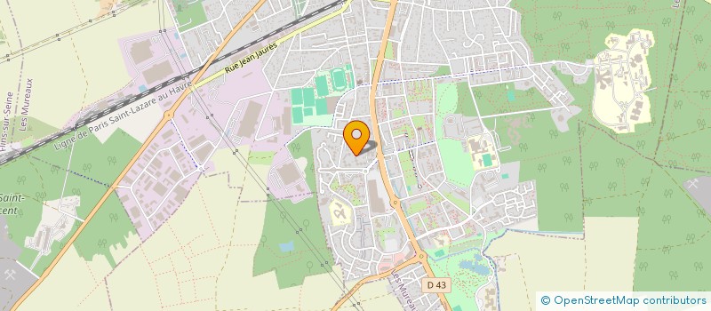 localisation de l'entreprise MULLERGROUP  LES MUREAUX