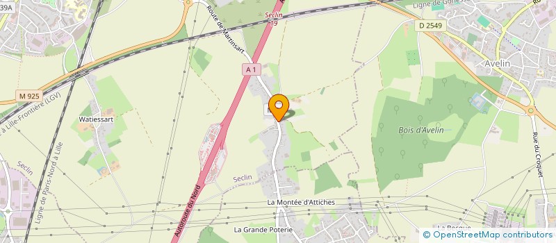 localisation de l'entreprise MULLIER 31  SECLIN