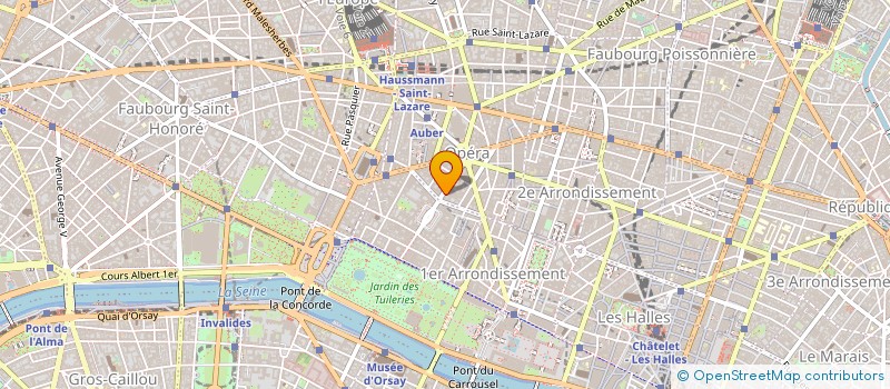 localisation de l'entreprise MULLIEZ FRERES ET CIE à PARIS