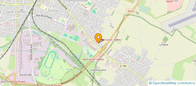 localisation de l'entreprise MULLOT ANDRE ROBERT ET MICHEL à NIORT