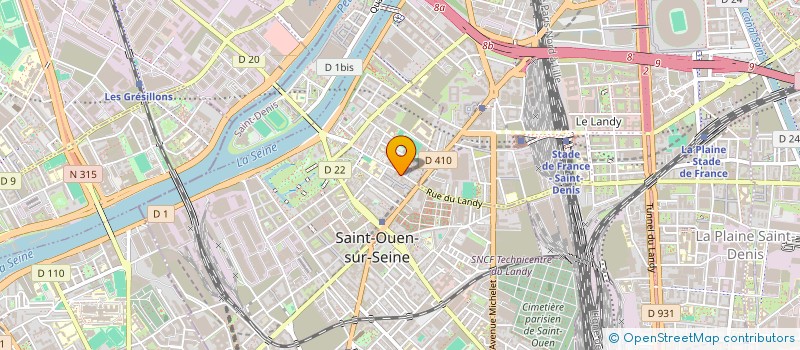 localisation de l'entreprise MULO à SAINT-OUEN-SUR-SEINE