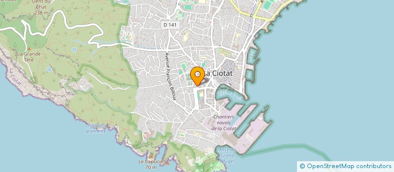 localisation de l'entreprise MULO IMMO  LA CIOTAT