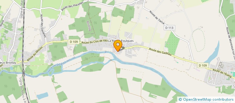 localisation de l'entreprise MULON CONSEIL à RIVES-DU-LOIR-EN-ANJOU