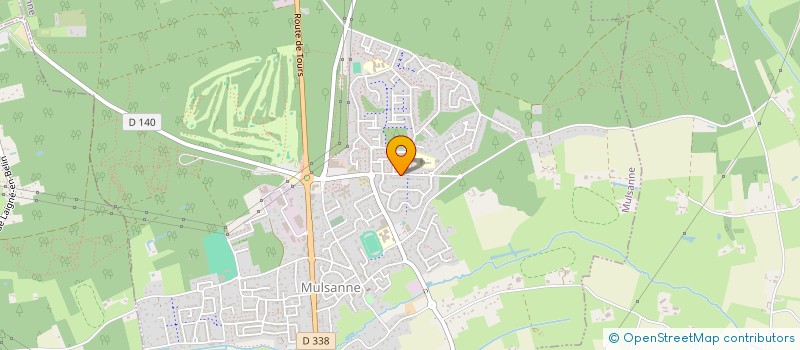 localisation de l'entreprise MULSANNE OPTIQUE  MULSANNE