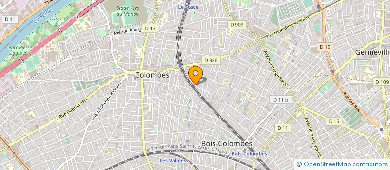 localisation de l'entreprise MULTALER ET CIE à COLOMBES