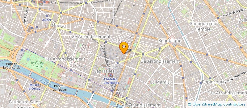 localisation de l'entreprise MULTEX  PARIS