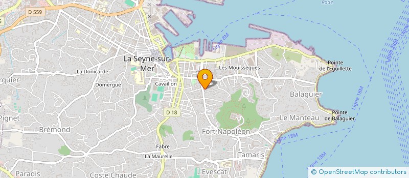 localisation de l'entreprise MULTI ACCUEIL LA FARANDOLE à LA SEYNE-SUR-MER