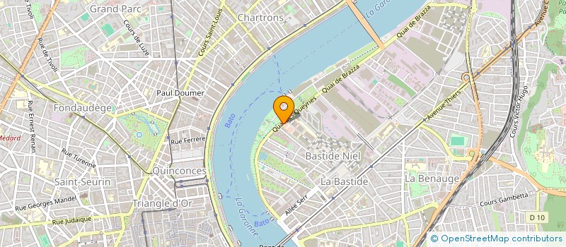 localisation de l'entreprise MULTI-ACCUEIL MIRASSOU  BRUGES