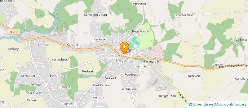 localisation de l'entreprise MULTI ACCUEIL PETITS MOUSSAILLONS à TREGUNC