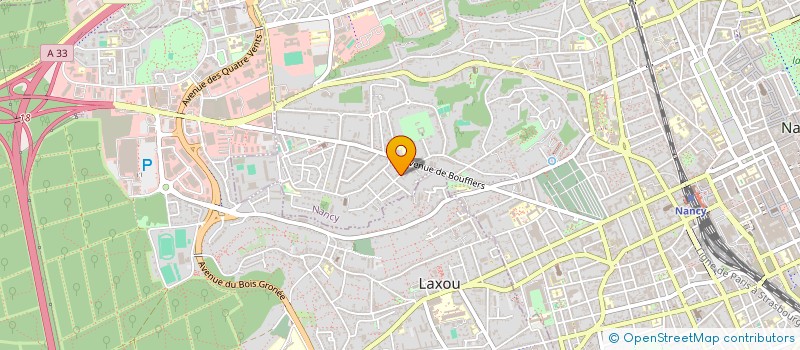 localisation de l'entreprise MULTI-ACCUEIL SUPER CHOUETTE à NANCY