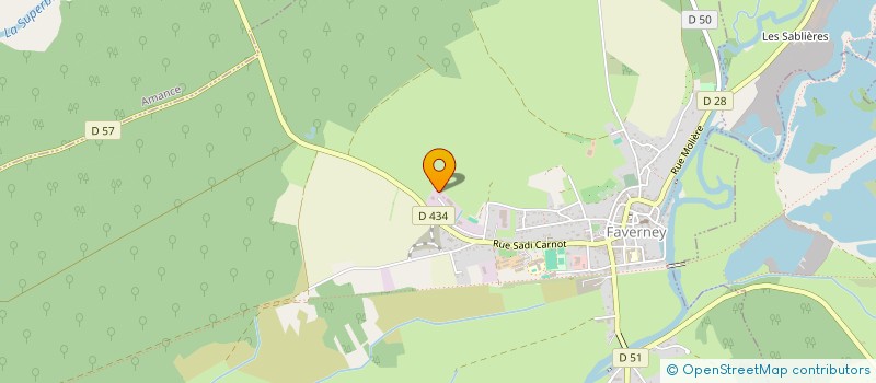 localisation de l'entreprise MULTI'ACT  FAVERNEY