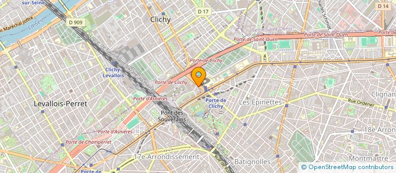 localisation de l'entreprise MULTI ACTIONS CONSEILS  PARIS