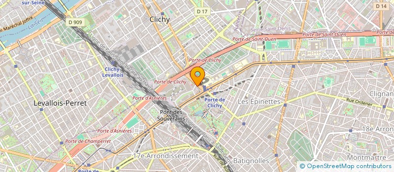 localisation de l'entreprise MULTI ACTIONS FORMATIONS  PARIS