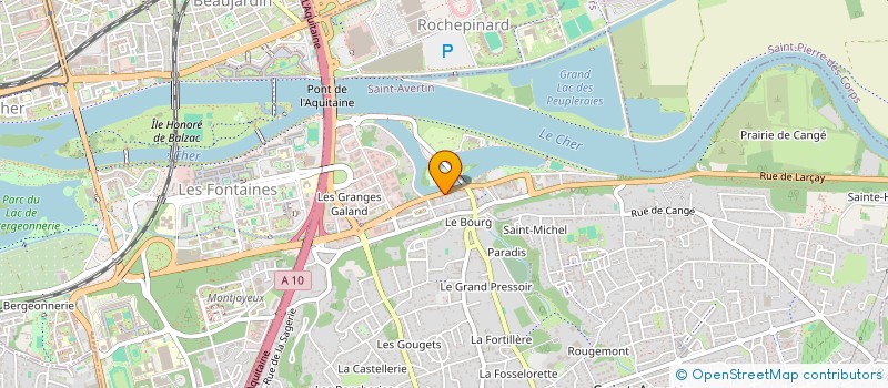 localisation de l'entreprise MULTI.ACTIVITE.BUREAU.ETUDE  SAINT-AVERTIN