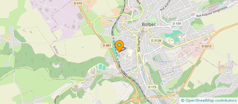 localisation de l'entreprise MULTI ACTIVITES EN FAMILLES (MAF)  BOLBEC