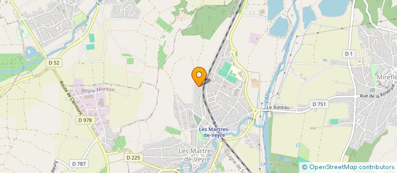 localisation de l'entreprise MULTI BAT à LES MARTRES-DE-VEYRE