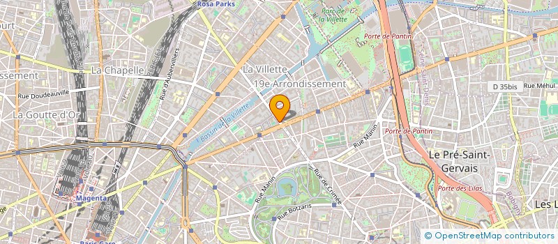 localisation de l'entreprise MULTI BAT  PARIS