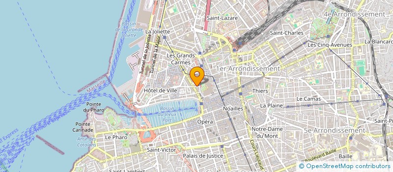 localisation de l'entreprise MULTI BAT  MARSEILLE