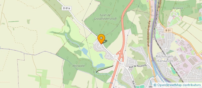 localisation de l'entreprise MULTI BATI SARL  SARREGUEMINES