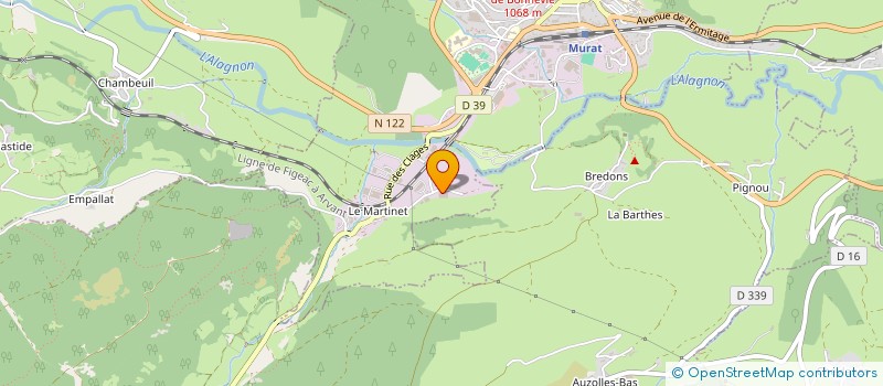 localisation de l'entreprise MULTI BOIS à MURAT