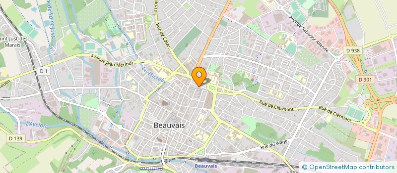 localisation de l'entreprise MULTI BOSS à BEAUVAIS