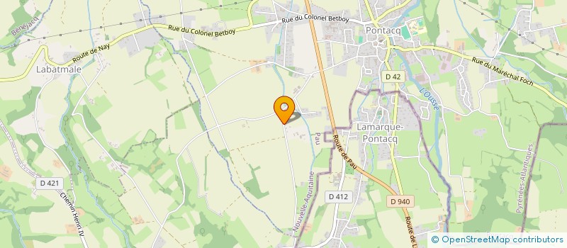 localisation de l'entreprise MULTI BROYAGES SOLUTIONS  PONTACQ