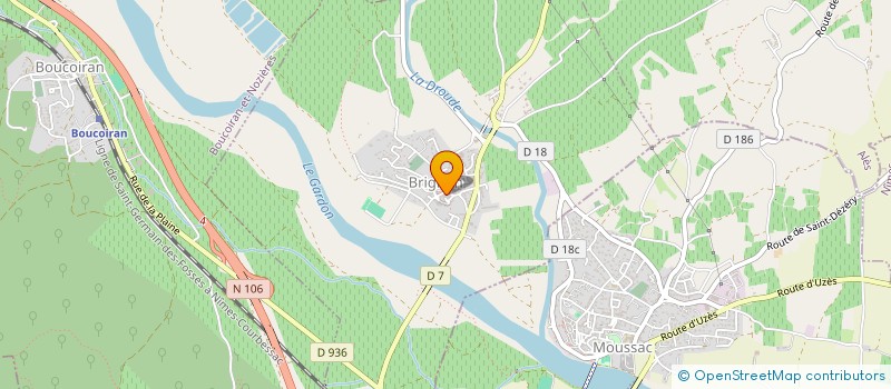 localisation de l'entreprise MULTI BUDO  BRIGNON