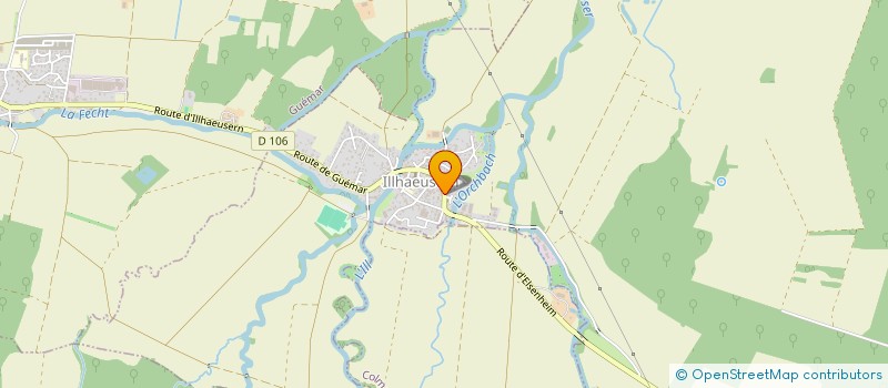 localisation de l'entreprise MULTI CARREAUX  ILLHAEUSERN