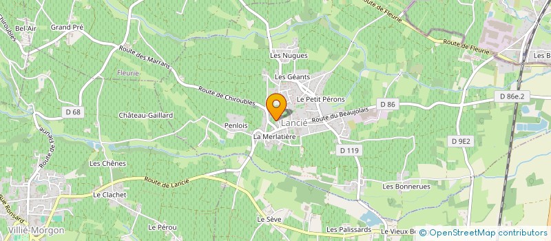 localisation de l'entreprise MULTI CARRELAGE  LANCIE