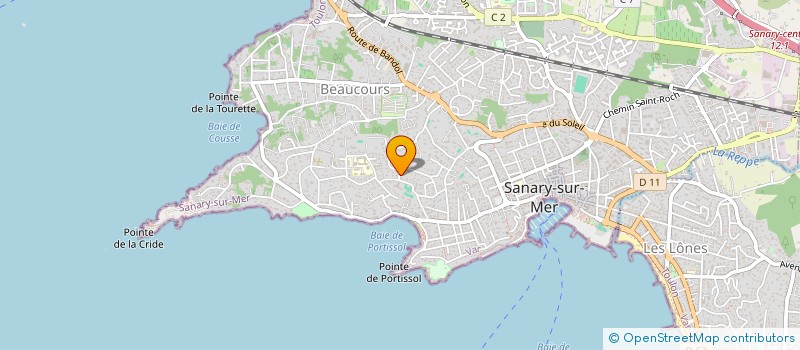 localisation de l'entreprise MULTI CHANNEL ONE  SANARY-SUR-MER