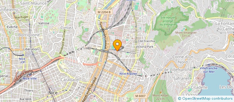 localisation de l'entreprise MULTI CHEF à NICE