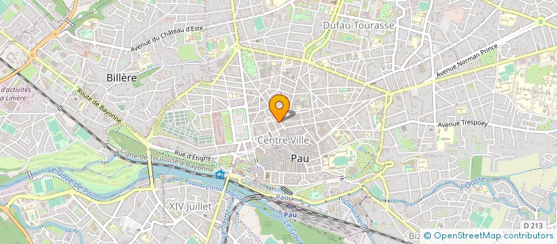 localisation de l'entreprise MULTI-CLEANING à PAU