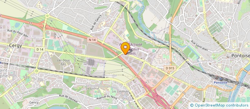 localisation de l'entreprise MULTI.COM AFFICHAGE  CORMEILLES-EN-VEXIN