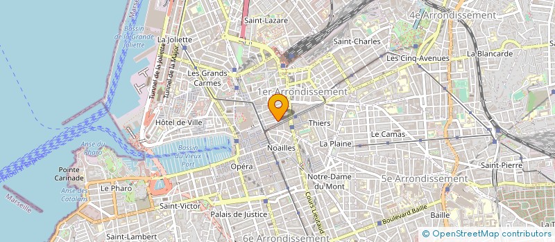 localisation de l'entreprise MULTI-COMMUNIC à MARSEILLE