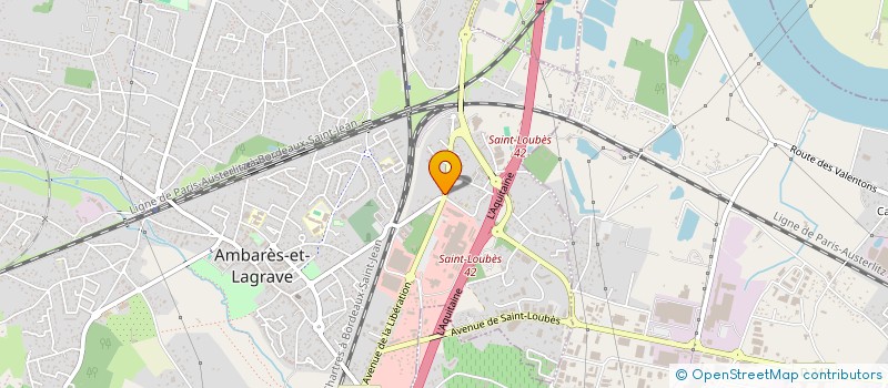 localisation de l'entreprise MULTI CONFORT SARL  AMBARES-ET-LAGRAVE