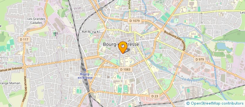 localisation de l'entreprise MULTI COPY à BOURG-EN-BRESSE