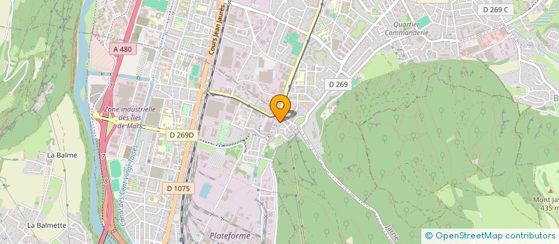 localisation de l'entreprise MULTI DEBARRAS  LE PONT-DE-CLAIX