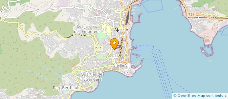 localisation de l'entreprise MULTI DIAG à AJACCIO